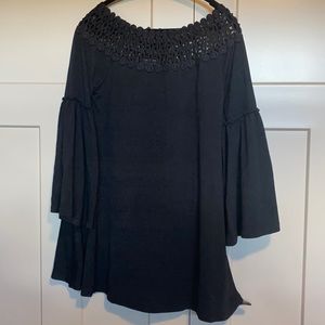NWT Black Off-Shoulder Dress - Euro size 14 (L?)